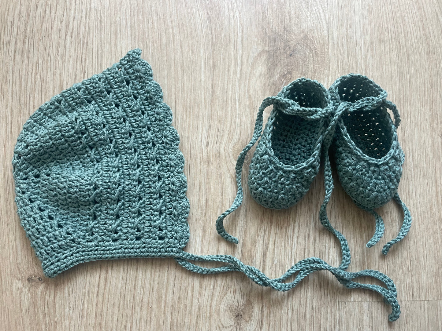 Conjunto hecho a mano