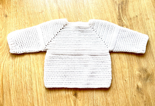 Jersey manga larga hecho a mano